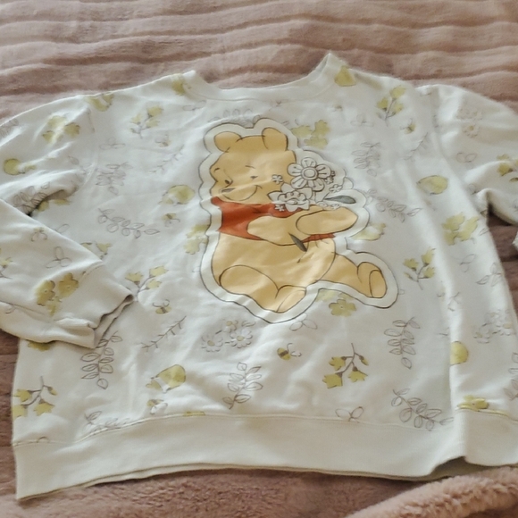 Disney Winnie the Pooh Kids Sweatshirt - Cream - Picture 1 of 5